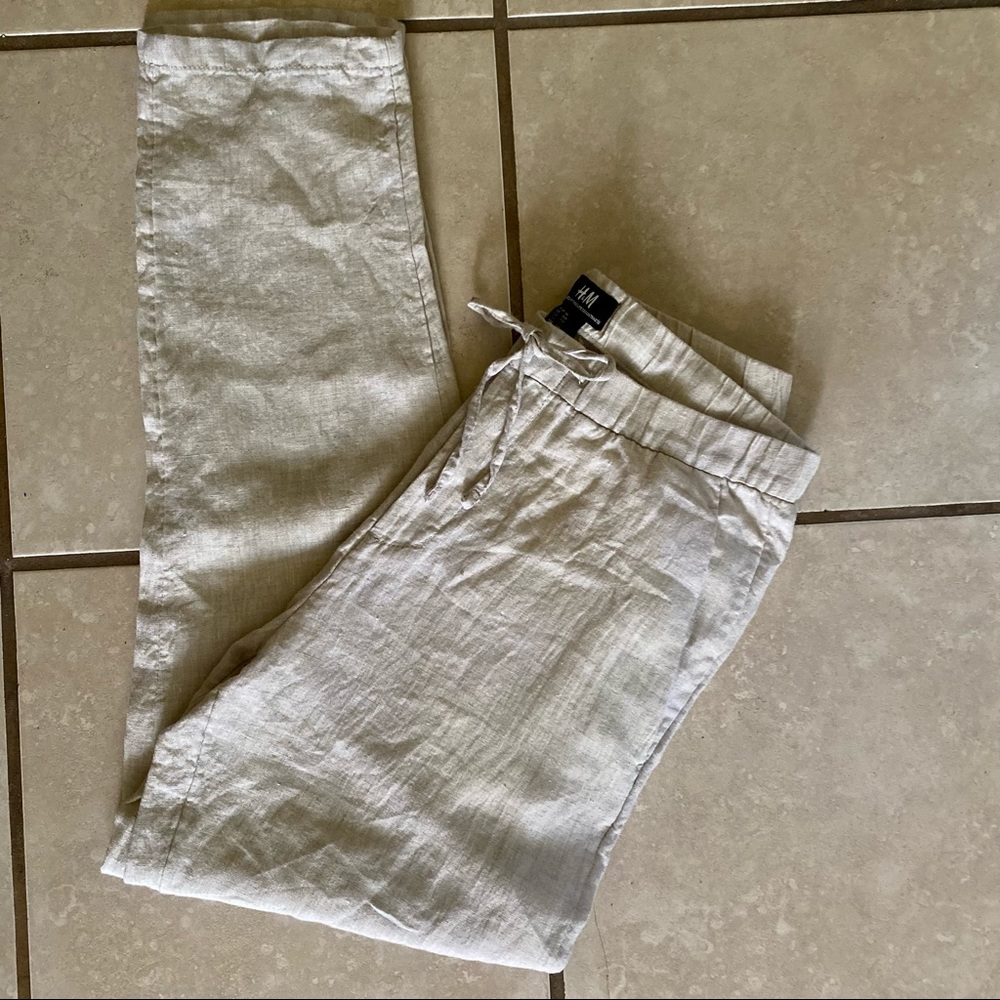 H&M linen pants